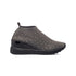 Sneakers grigie in tessuto mesh con piccole borchie Lora Ferres, Donna, SKU w013000069, Immagine 0